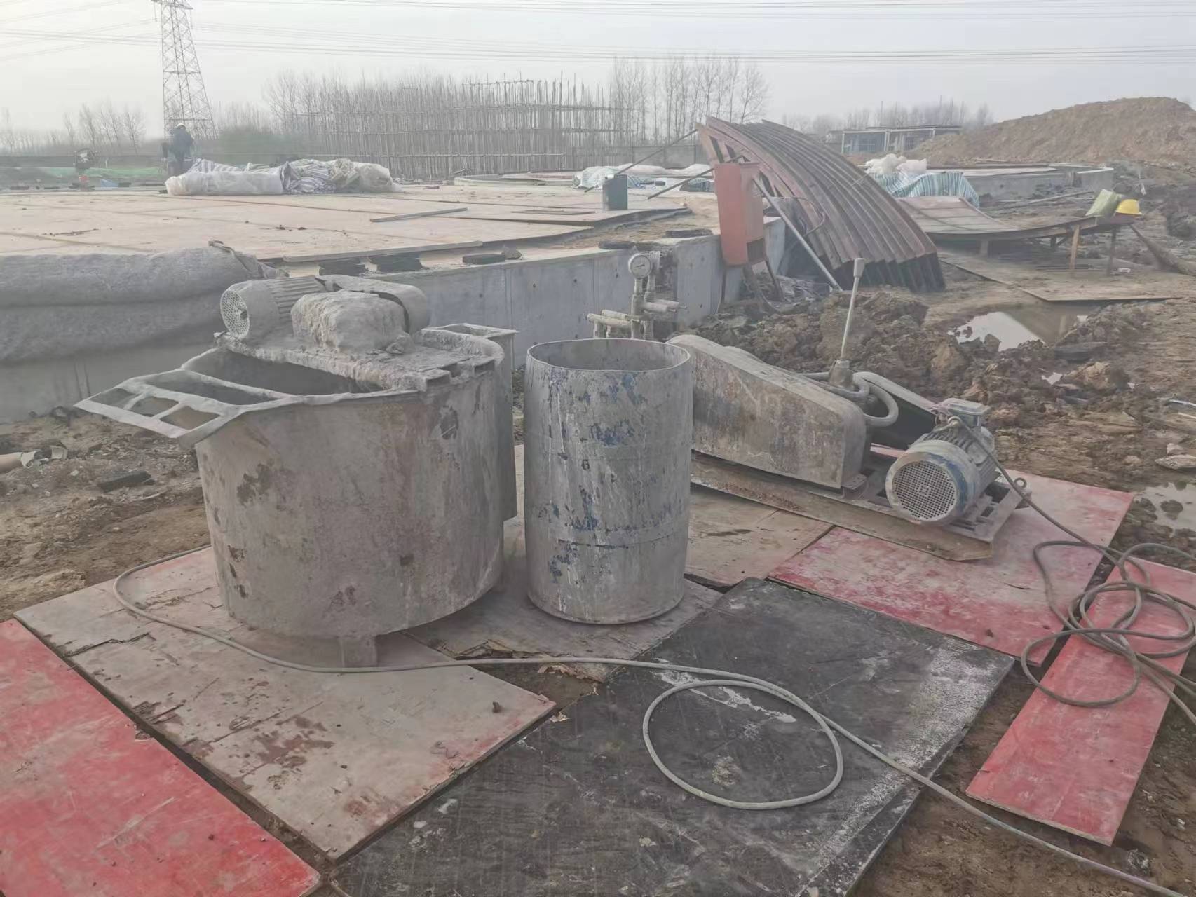 石林设备基础注浆