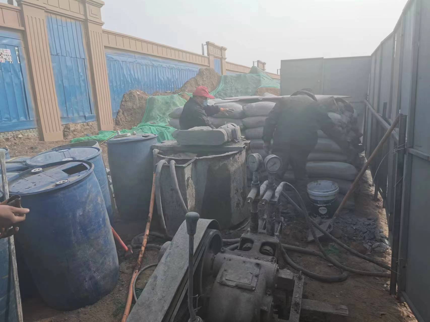 石林房屋下沉注浆